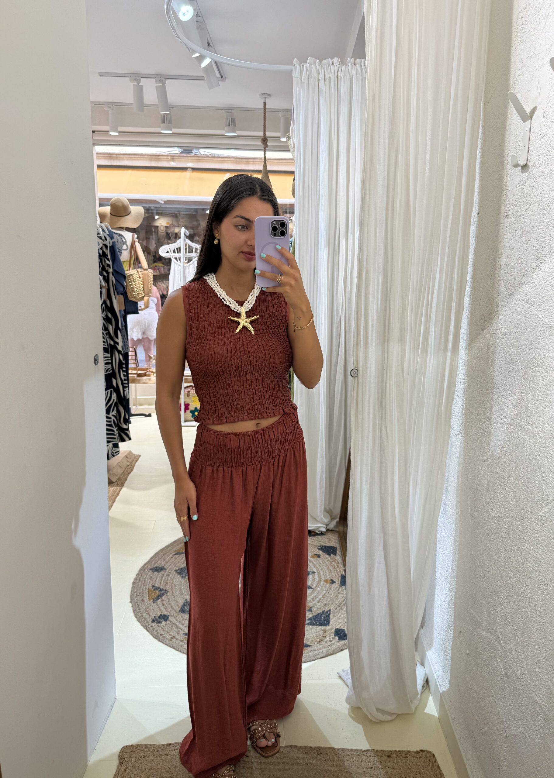 ACCESORIOS MUJER LLORET DE MAR BOLSO CALMALLORET CALMA FLORES CAPAZO ESTRELLA DE MAR MARGARITAS MINI TOTE BAG JOYERÍA BISUTERÍA ANILLOS COLLARES PULSERAS PENDIENTES CONJUNTO CONJUNTOS COLORES MODA FEMENINA ROPA MEDITERRANEO MUJER CHICA JUVENIL SEÑORA